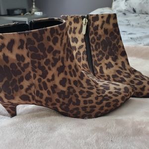 Circus by Sam Edelman Leopard Print Booties